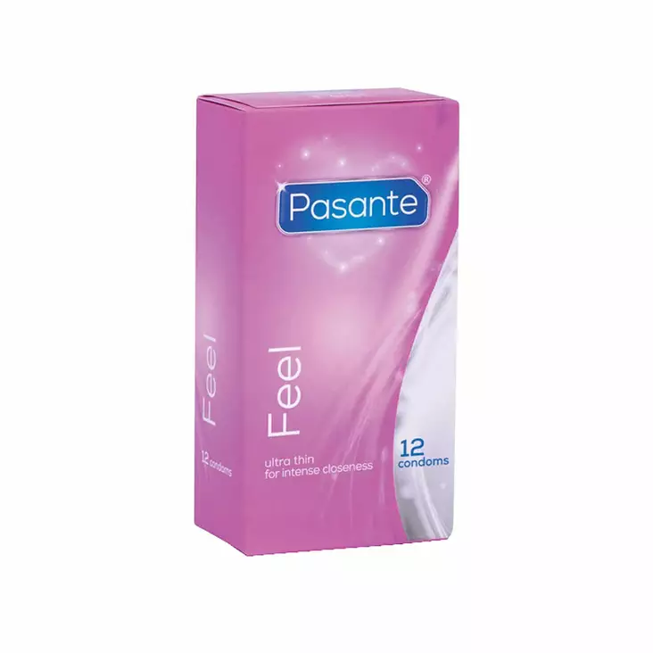 Pasante Feel - Kondomi, 12 kpl - Pasante - 30661-1 - 1