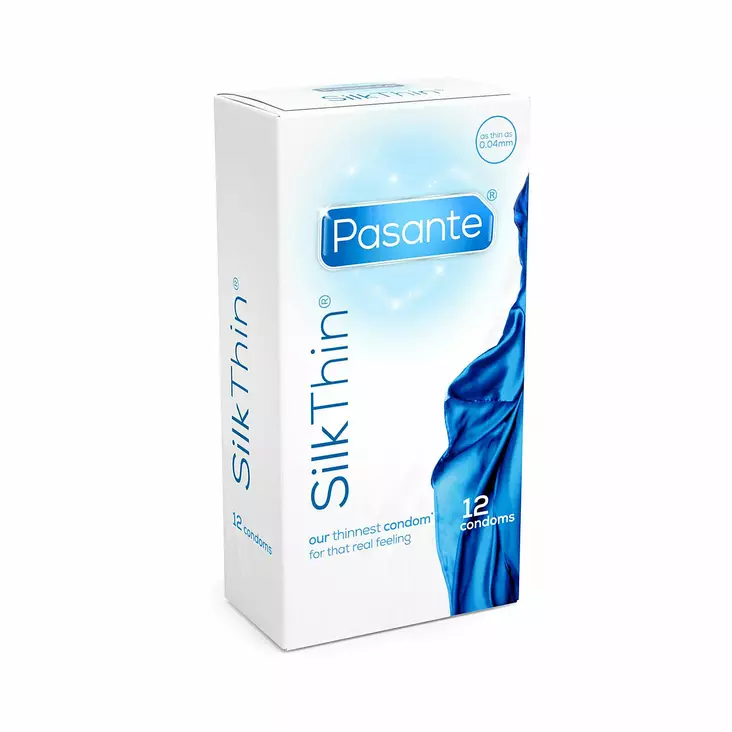 Pasante Silk Thin - Kondomi, 12 kpl - Pasante - 41140-1 - 1