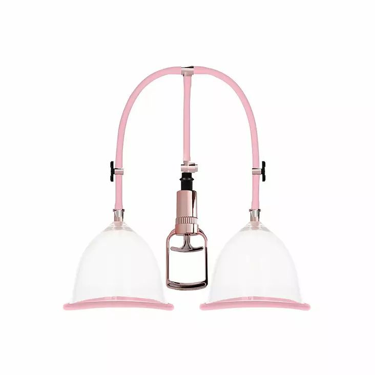 Pumped - Rintapumppusetti, L-koko - Naisen itsetyydytys - 47127-1 - 1