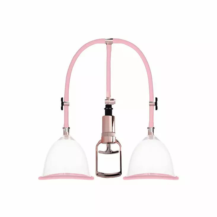 Pumped - Rintapumppusetti, M-koko - Naisen itsetyydytys - 41442-1 - 1