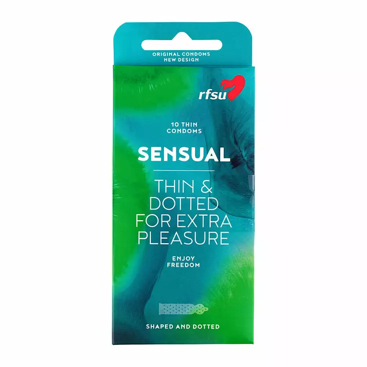 RFSU -Sensual Kondomi, 10 kpl - Kondomit - 44003-1 - 1