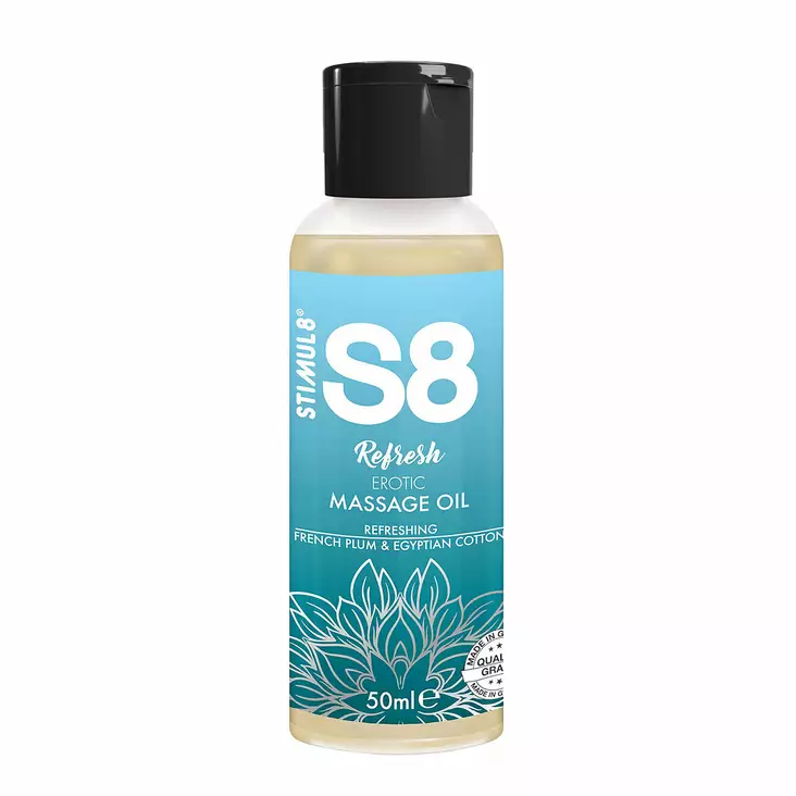Stimul8 S8 Refresh - Hierontaöljy, 50 ml - Hierontaöljyt - 48889-1 - 1
