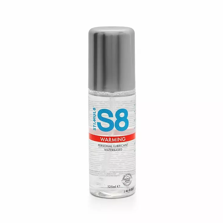Stimul8 S8 Warming - Liukuvoide, 125 ml - Liukuvoiteet - 47134-1 - 1