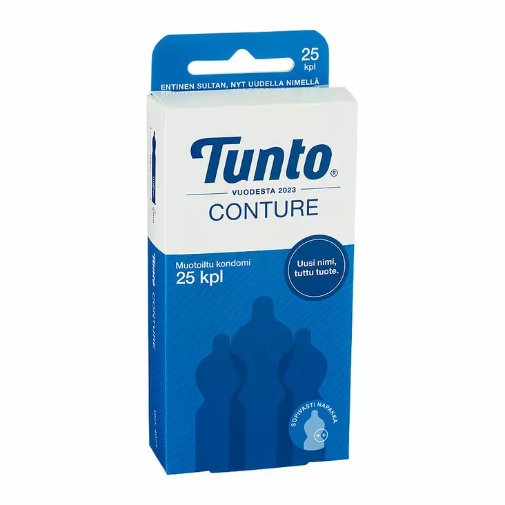 Tunto - Conture Kondomi, 25 kpl - Kondomit - 48113-1 - 1