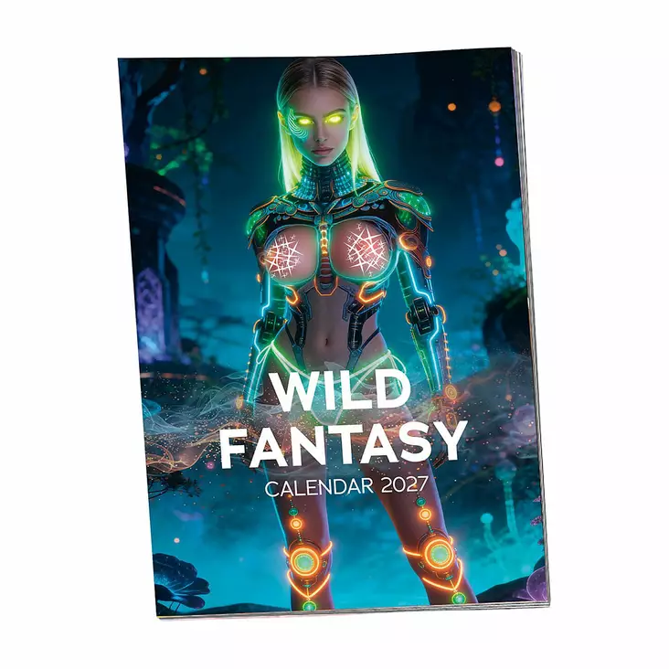 Wild Fantasy - Tyttökalenteri 2027 - Seksikalenterit - 49063-1 - 1