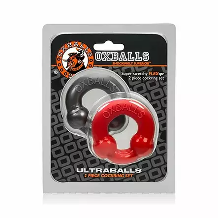 Oxballs Ultraballs - Penisrenkaat, 2 kpl - Erektio - 37763 - 3