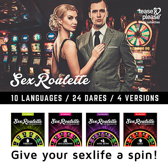 Tease & Please Sex Roulette - Seksipeli - Seksipelit - 41313 - 1