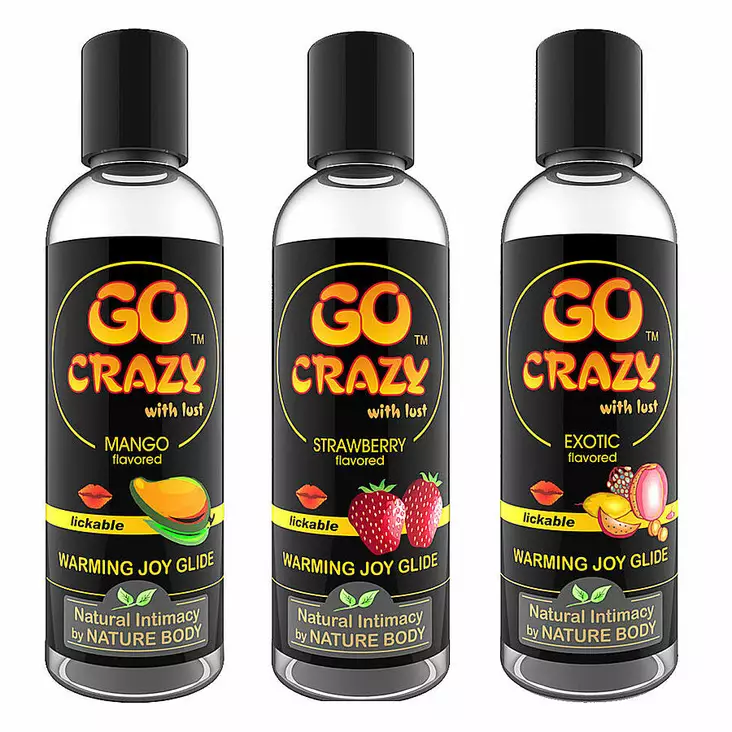 Nature Body Go Crazy - Lämmittävä makuliukuvoide, 100 ml - Liukuvoiteet - 37684 - 1