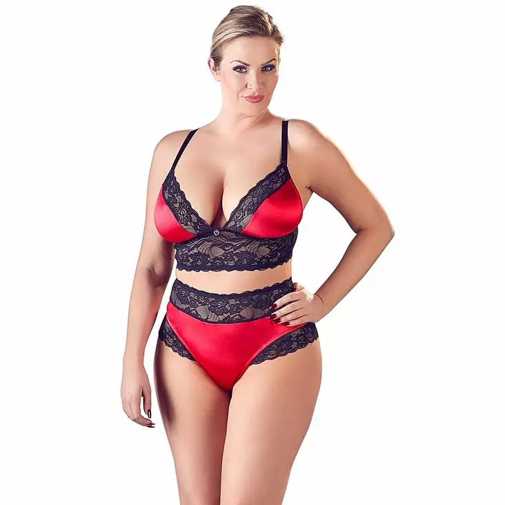 Janette alusasusetti, Plus Size - Cottelli Collection - 41384 - 1