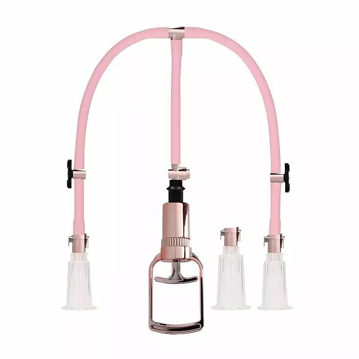 Pumped - Klitoris- ja nännipumppusetti - Naisen itsetyydytys - 41444 - 1