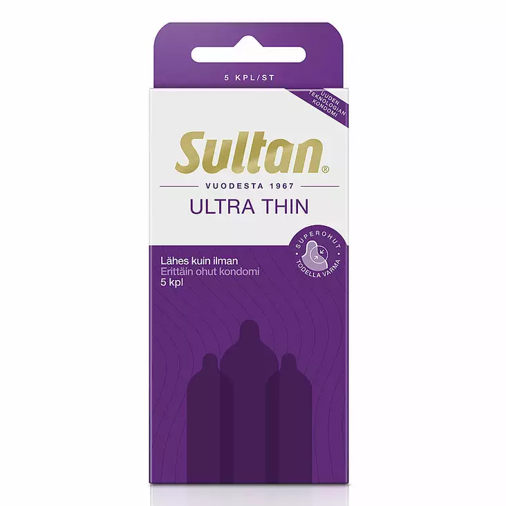 Sultan - Ultra Thin Kondomi - Kondomit - 7547 - 1