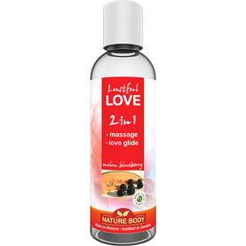 Nature Body Lustful Love 2 in 1 - Hierontaliukaste, 100 ml - Hierontaöljyt - 41689 - 2